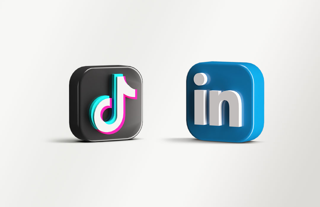 TikTok  LinkedIn